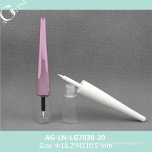 Kunststoff spezielle Form Eyeliner Tube/Eyeliner Container AG-LN-LG7038-20, AGPM Kosmetikverpackungen, benutzerdefinierte Farben/Logo
